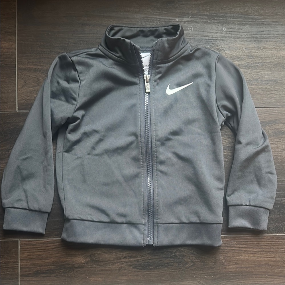 Toddler Nike Gray Zip-Up Jacket